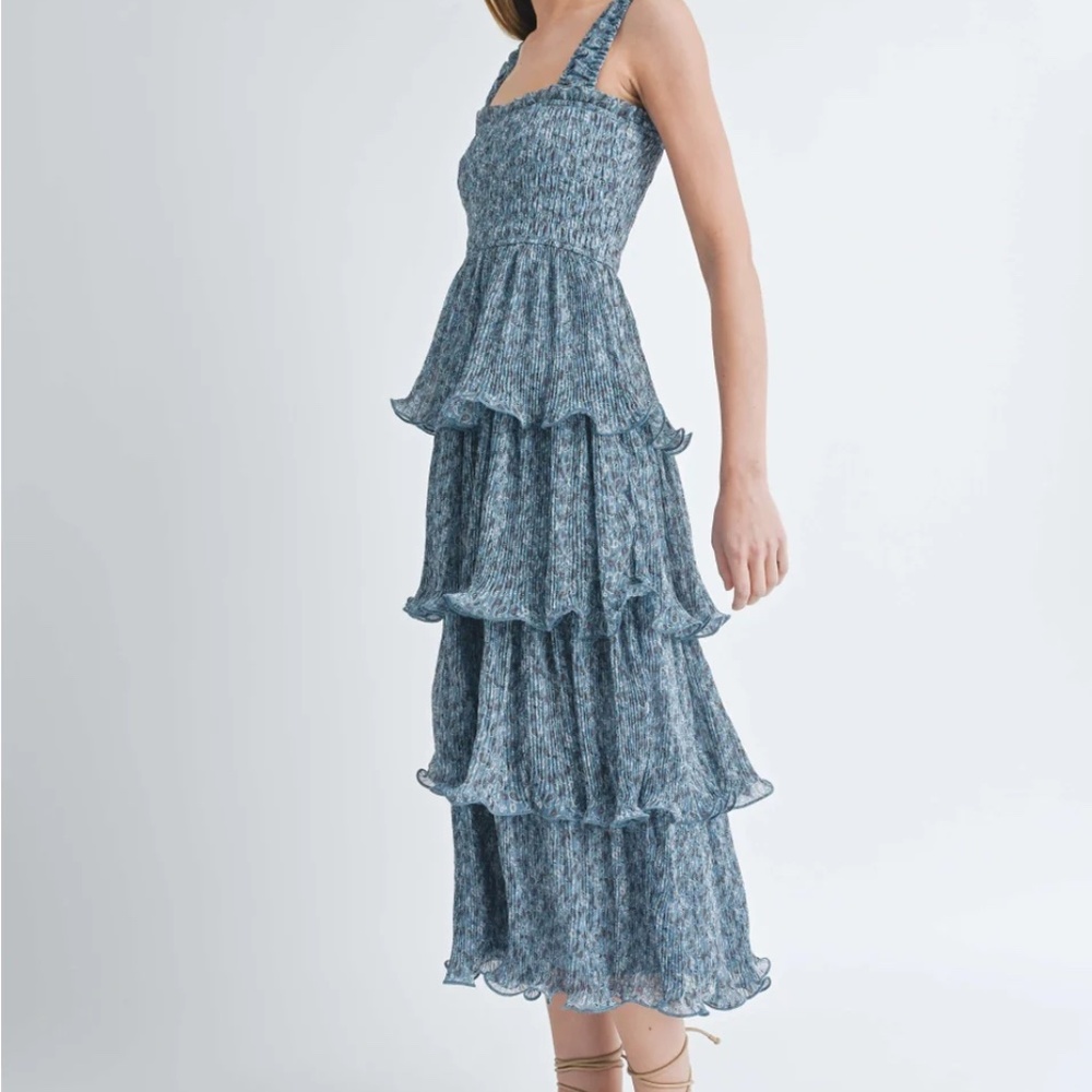Izzy Ruffle Maxi Dress - Picture 9 of 10